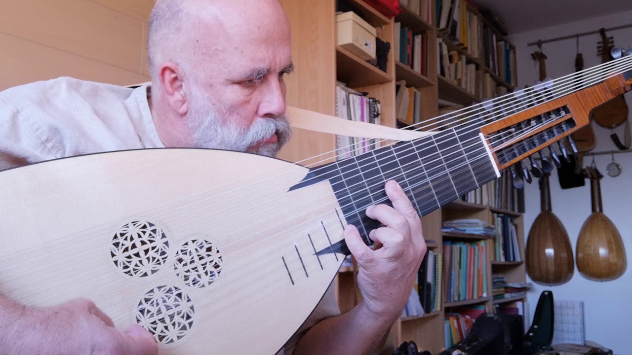 Toccata de Hieronimus Kapsperger / Pascal Gallon,  Archiluth.