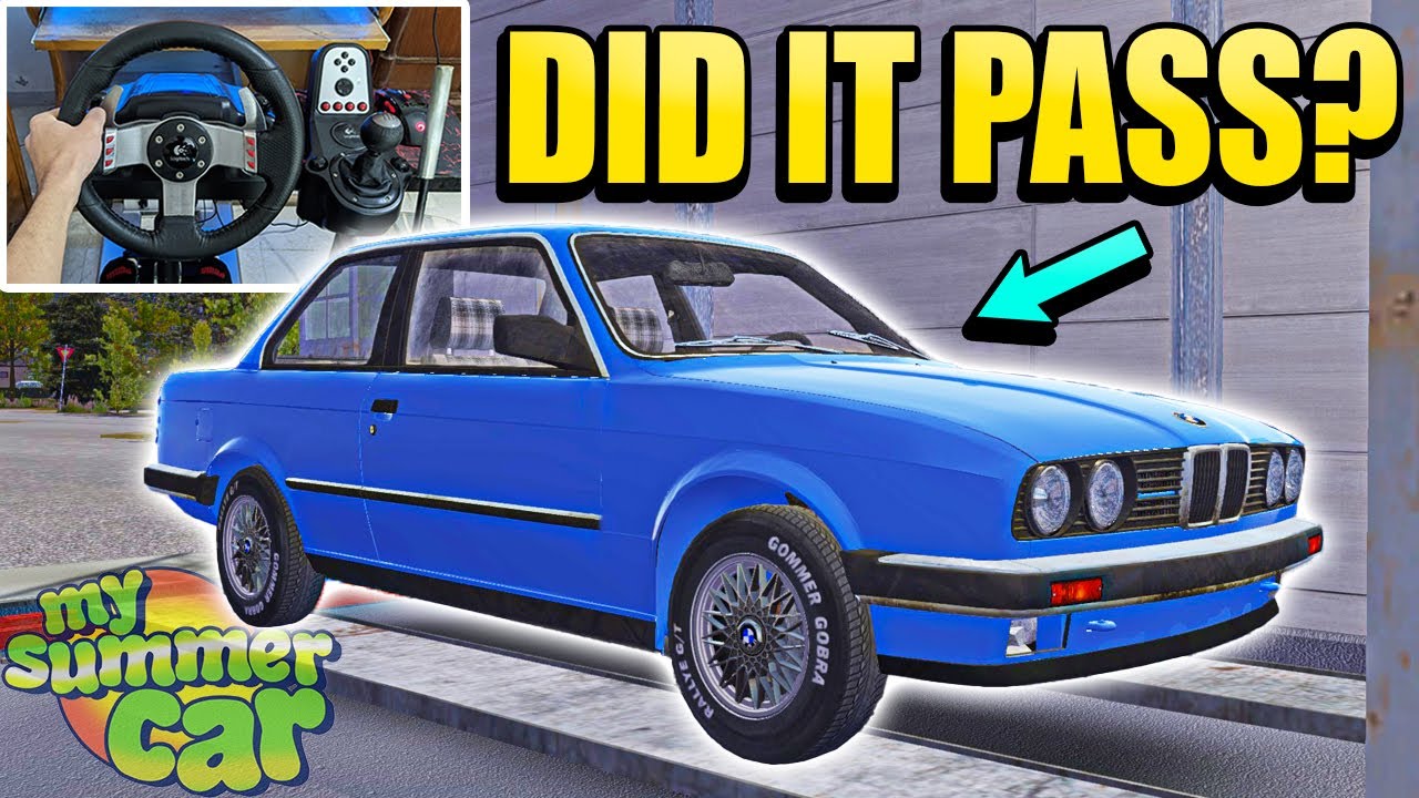 Can BMW E30 Pass Inspection In My Summer Car?