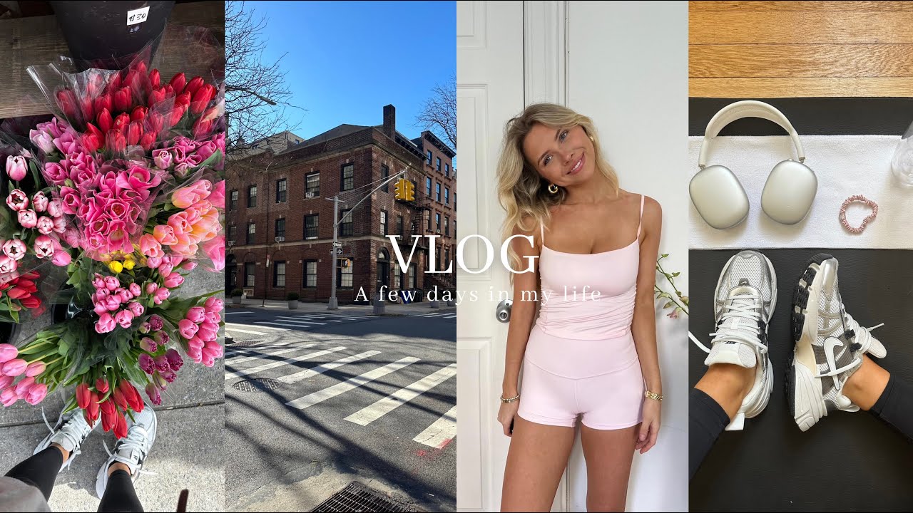 Vlog: A few days in my life living in NYC