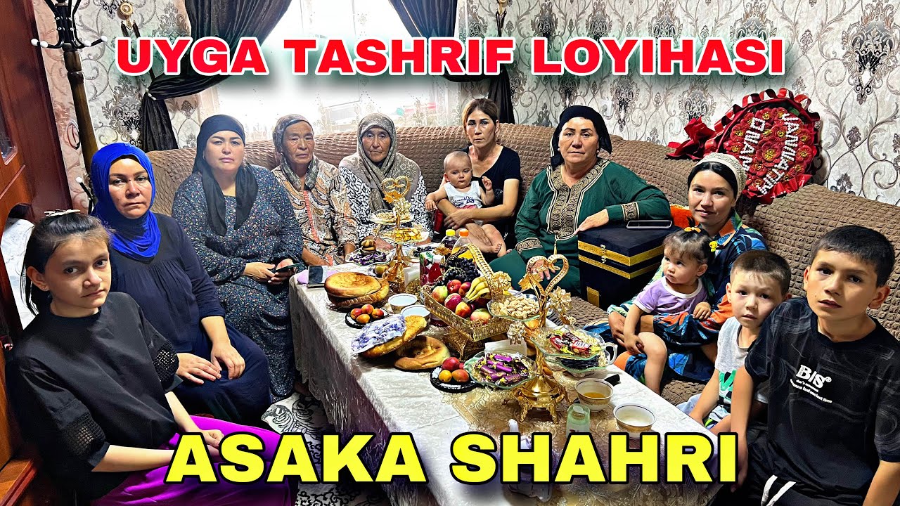 ANDIJON VILOYATI ASAKA SHAHRI | UYGA TASHRIF LOYIHASI | NAVBATDAGI SONI