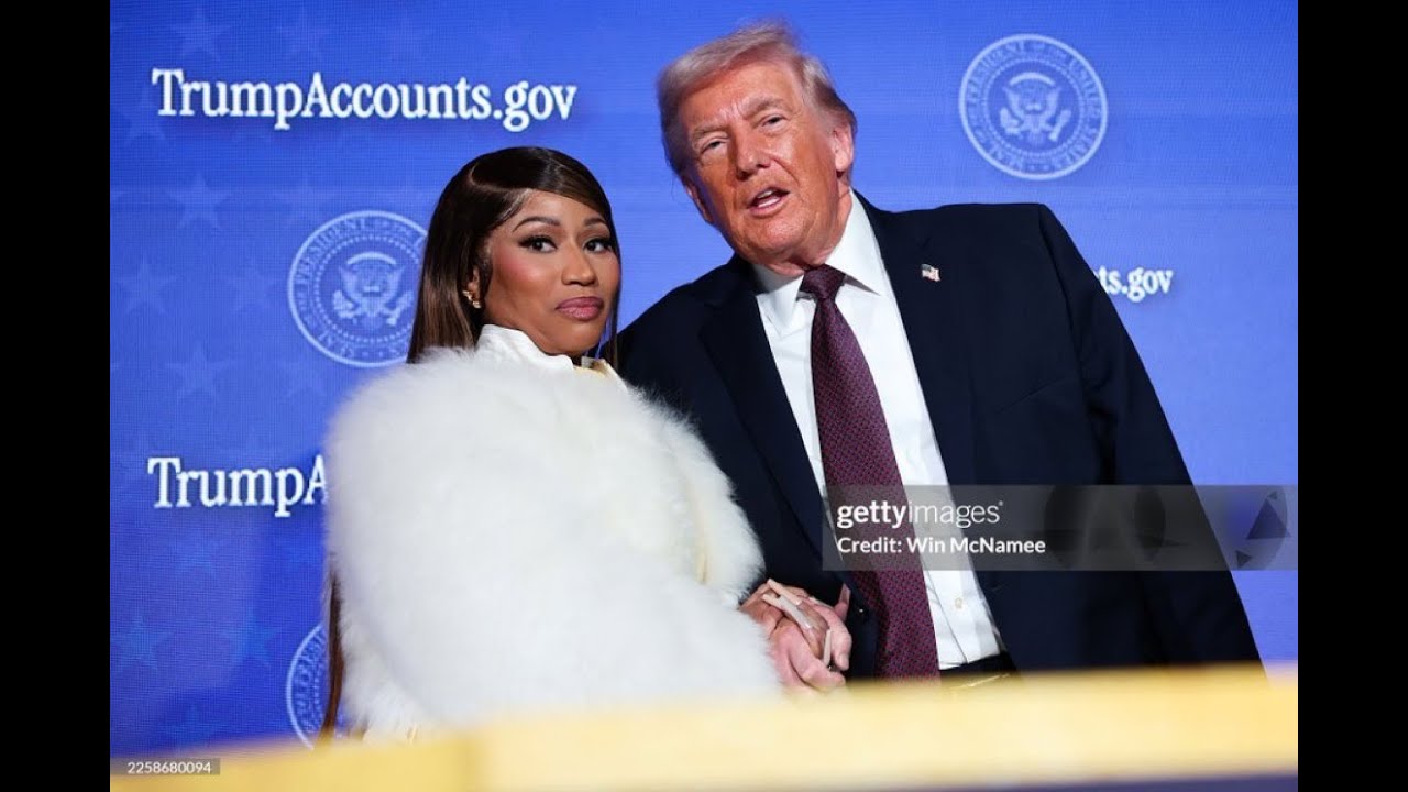 [ПОЛНАЯ РЕЧЬ] 🇺🇸 Ники Минаж и Трамп держатся за руки и разделяют трогательный момент вместе 💗