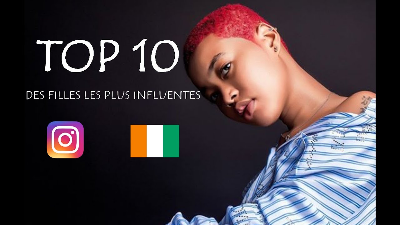 10 filles les plus influentes d'Instagram en Côte d'ivoire