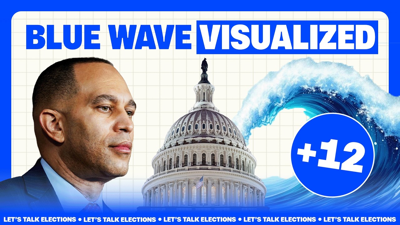 Visualizing Democrats&rsquo; BIG BLUE WAVE in 2026