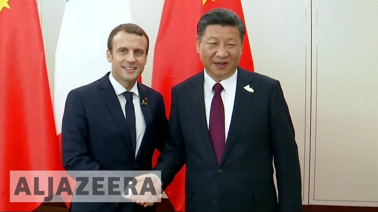 Macron in Beijing: French president begins China state visit 🇫🇷