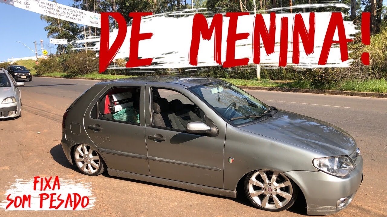 Palio de menina com som pesado (4K)