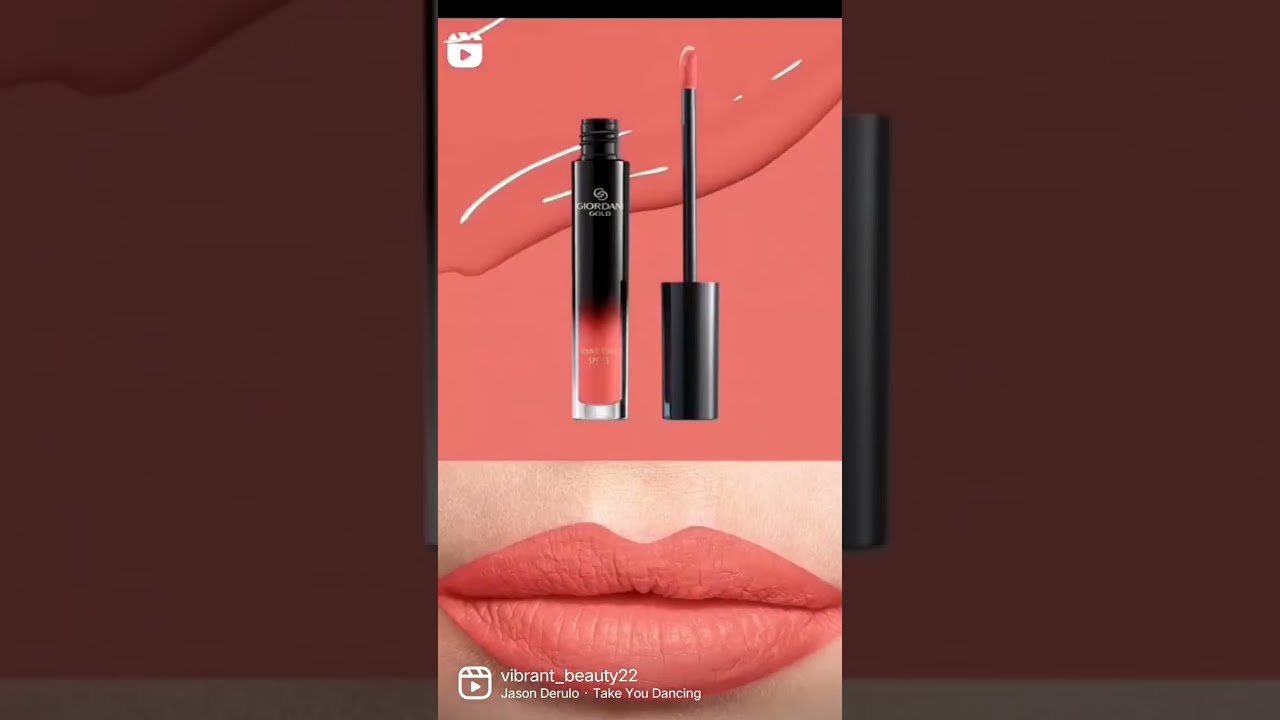 Oriflame Giordani Gold&rsquo;s fluid lipstick -  SPF 15#shorts #youtubeshorts  #ytshorts #skincare