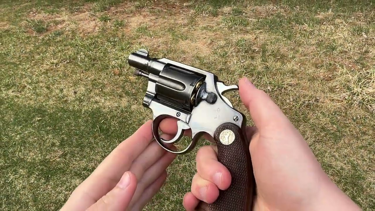 Colt Detective Special POV firing