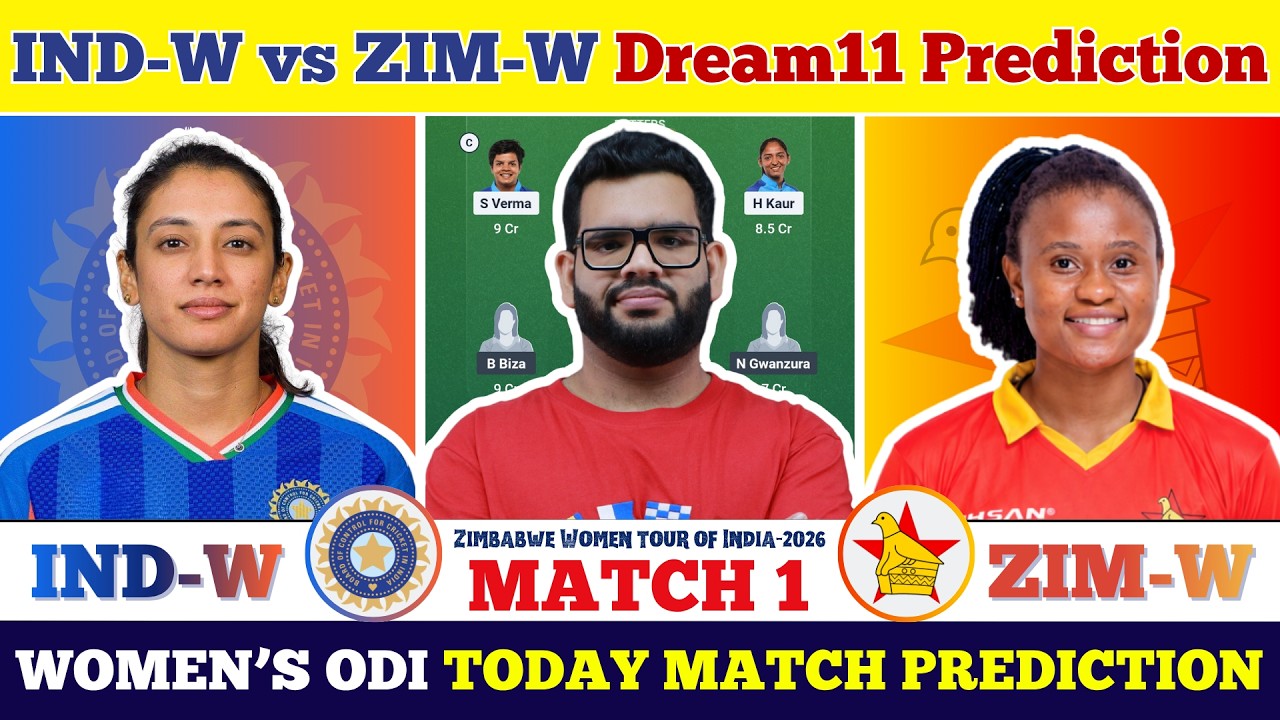 IND-W vs ZIM-W Today Match Prediction| India vs Zimbabwe Today Match| IND vs ZIM Dream11 Prediction|