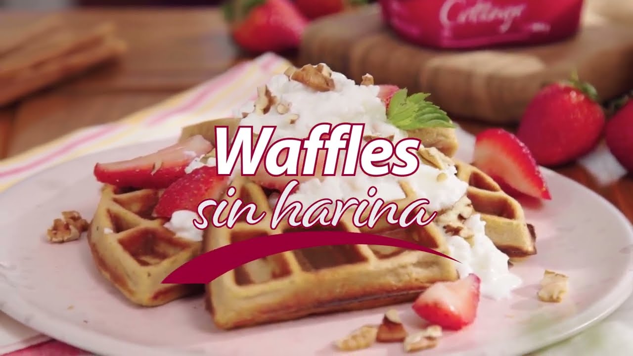 Waffles sin Harina