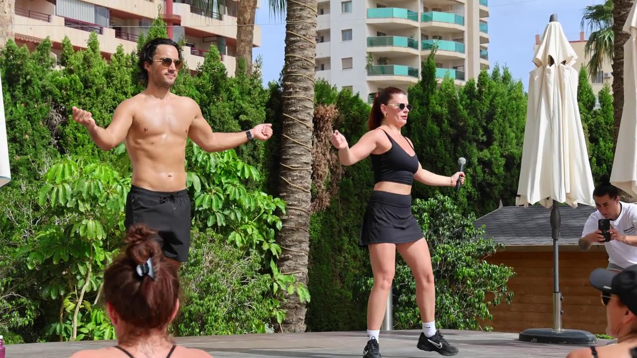 Carter on the Costa 2024, Dancing with Karen Byrne (3) & Jake Carter
