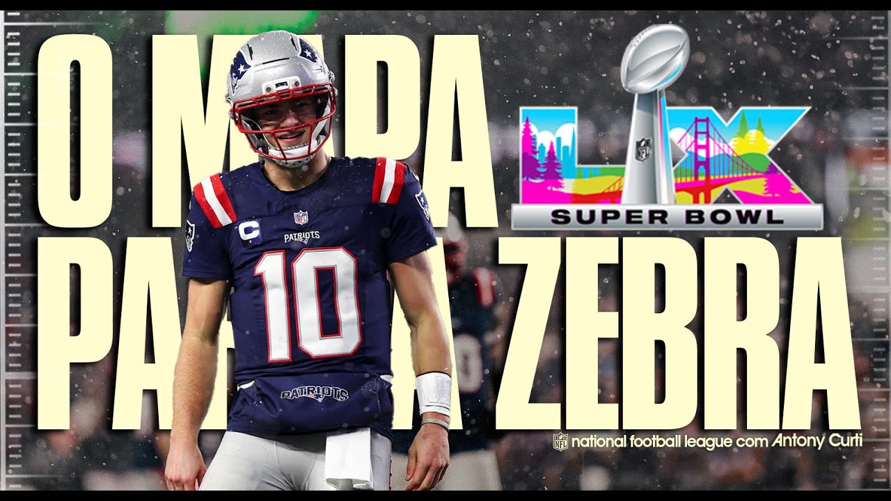 🏈 Patriots são zebras para o Super Bowl: aqui o mapa de como eles podem vencer
