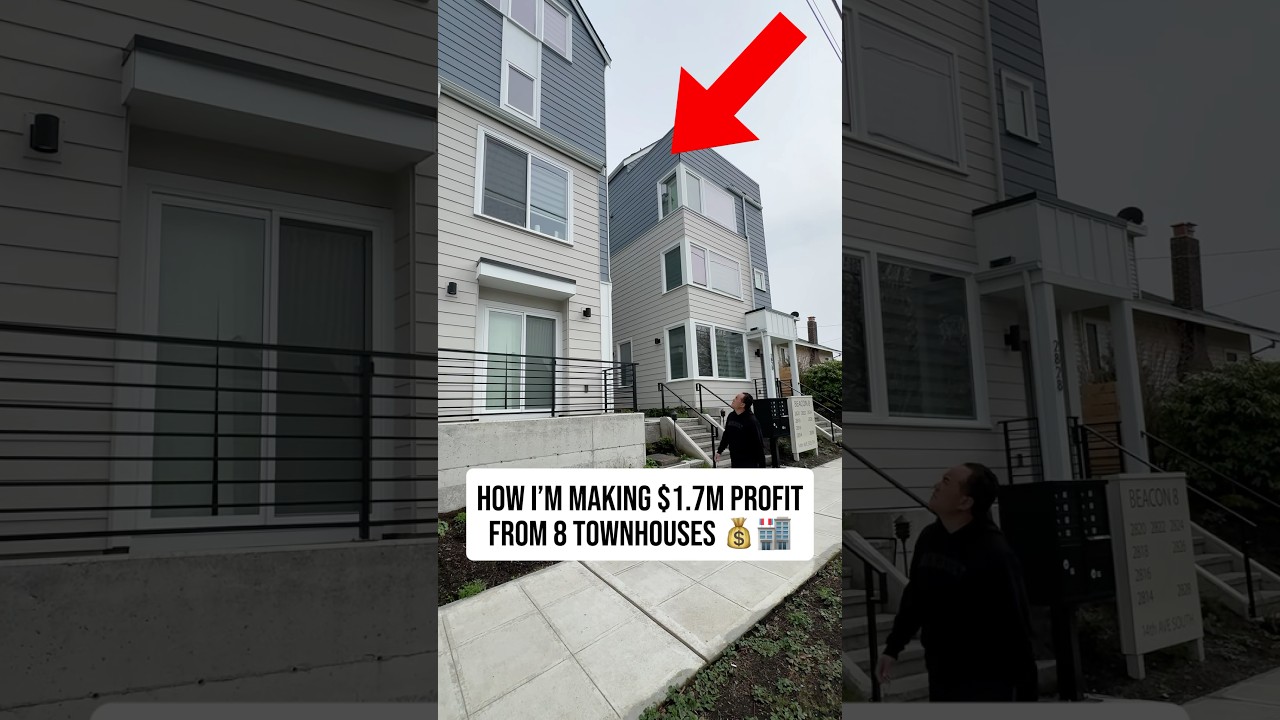 Как я получаю 1,7 миллиона долларов прибыли от 8 таунхаусов