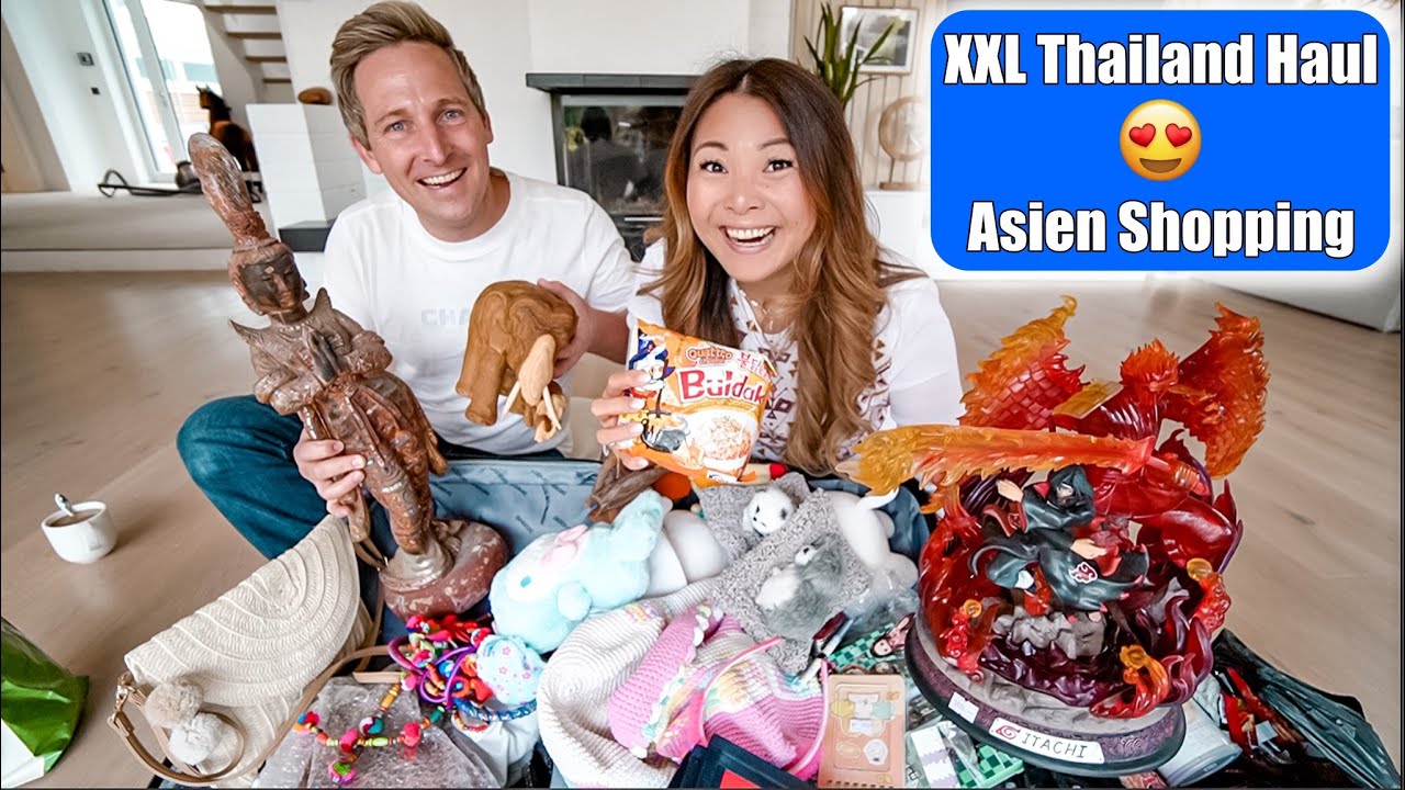 XXL Thailand Shopping Haul 😍 Billig einkaufen! Diamanten Food Kleidung Mamiseelen