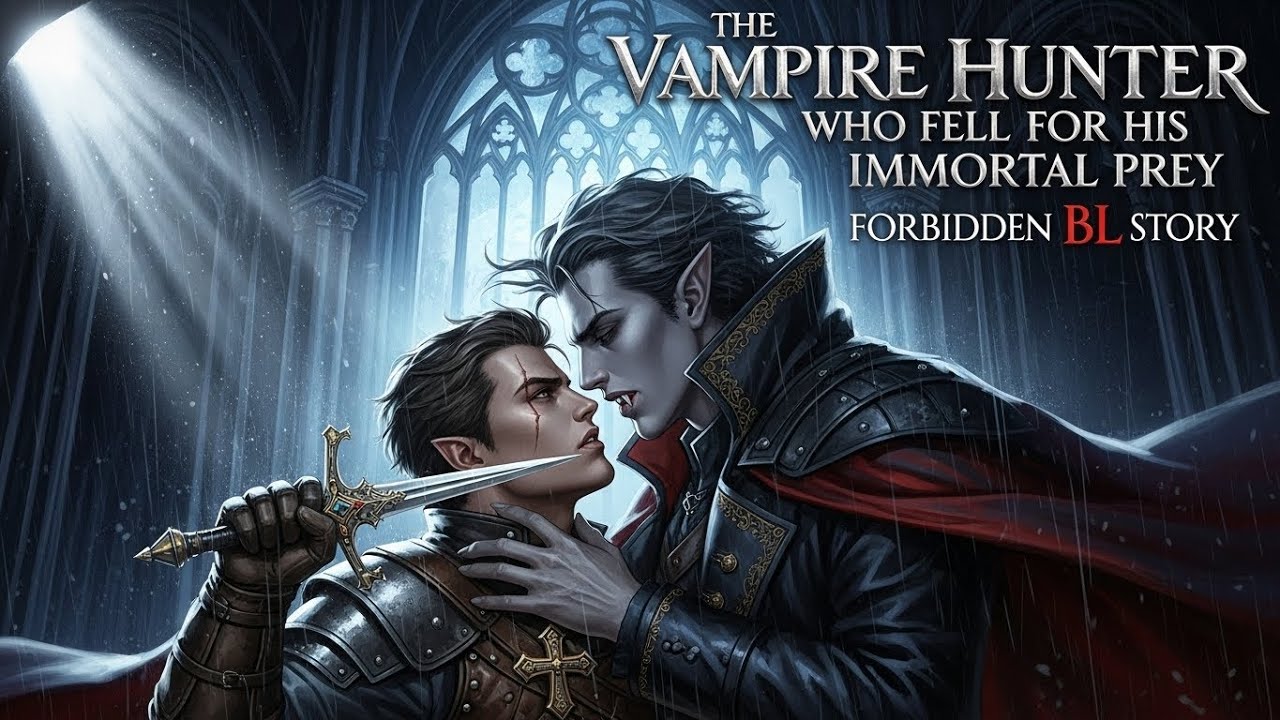 The Hunter's Choice: He Loved The Vampire He Was Sworn To Kill | Forbidden BL Story​ #vampire #bl