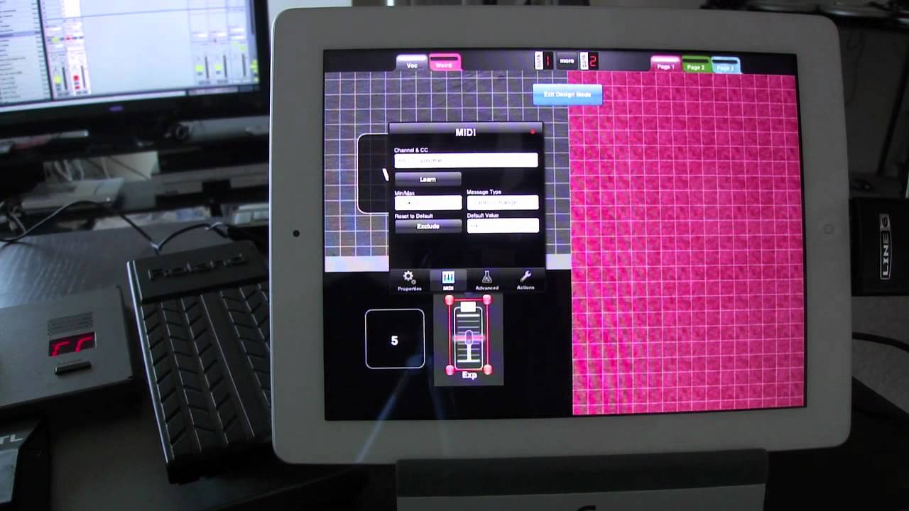 MIDI Designer: Pedalboards Feature