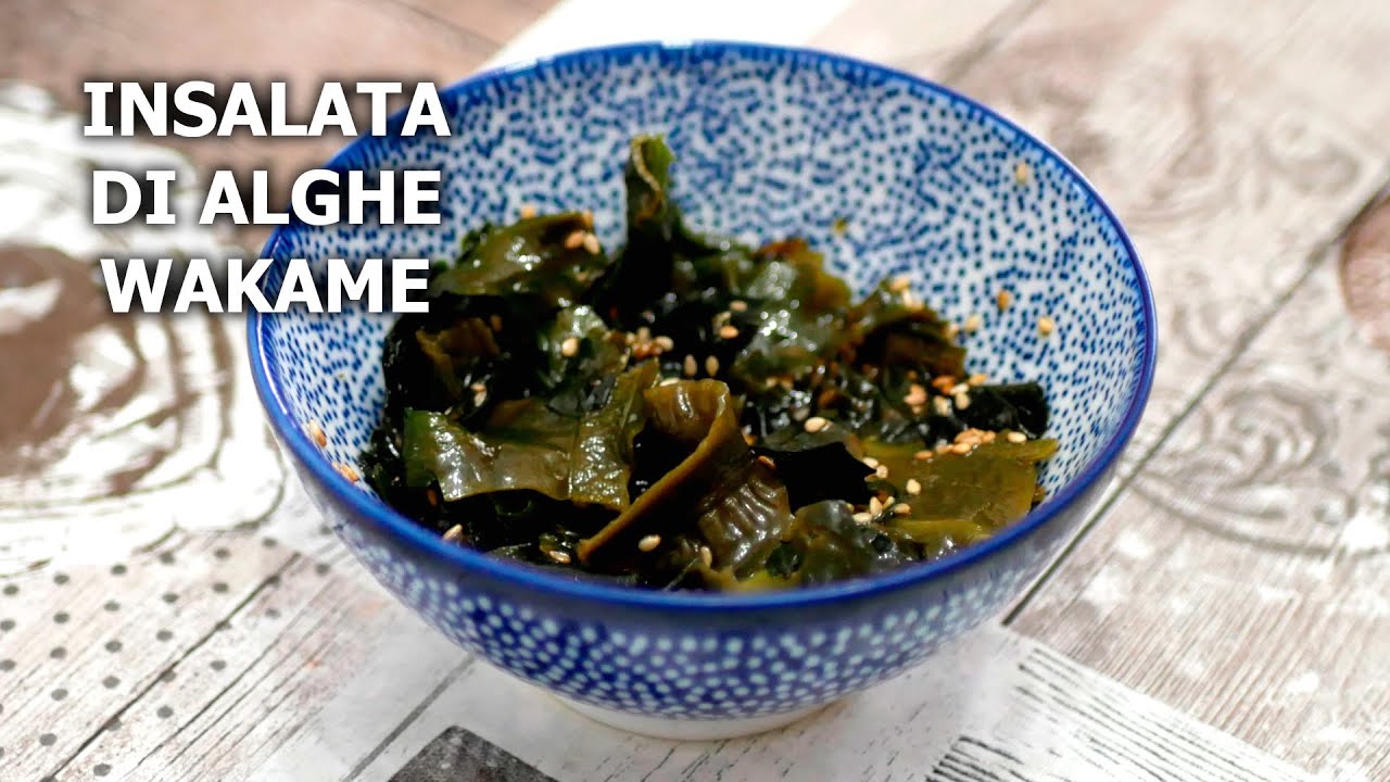 Insalata di alghe wakame