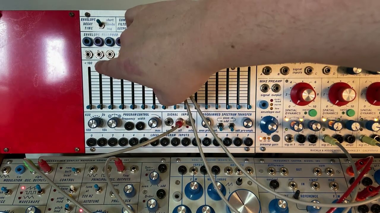 Is the MEMS Project Programmable Spectral Processor Model 296M the best Buchla module? / EPISODE 30
