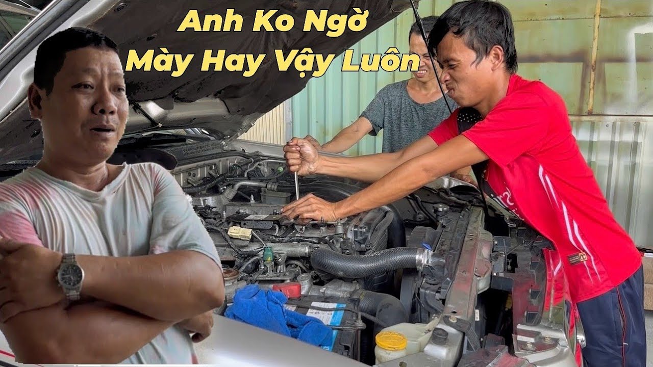 Lộc sửa xe Ford 7 Chổ Bét Điện. Chủ Xe Sẽ Nói Gì Khi Lộc Sửa Xong ?