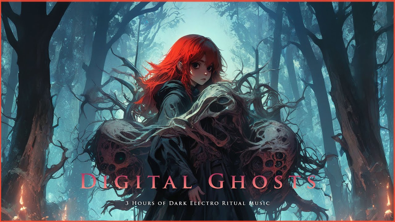 Digital Ghosts | 3 Hours of Cyberwave, Glitch Ambient & Dark Synth/Focus, Coding, and Night Sessions