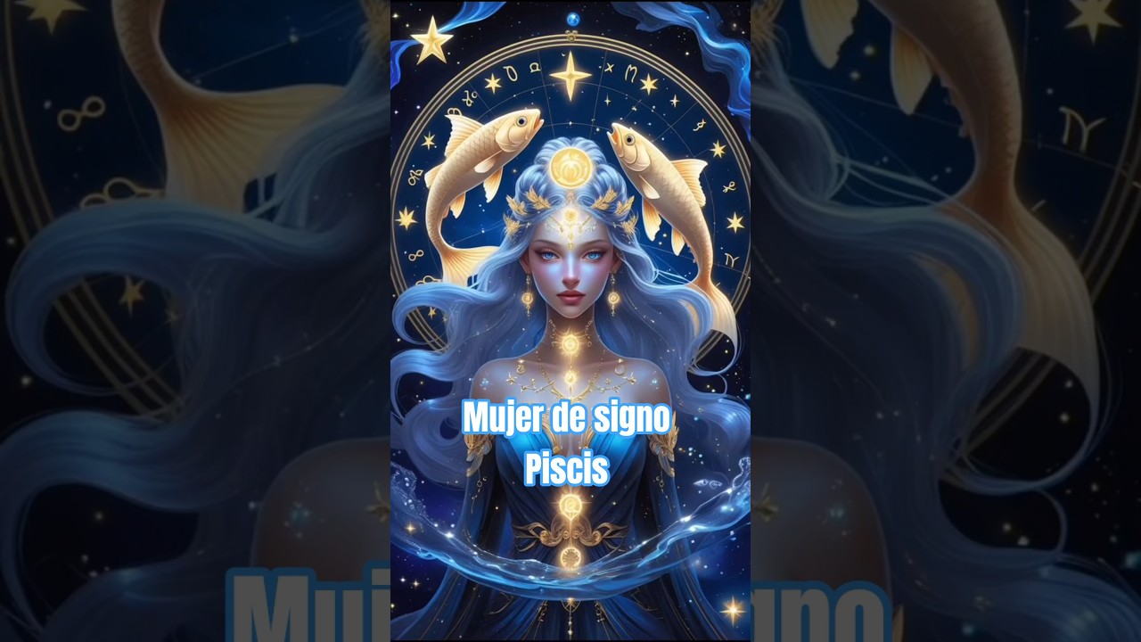 La mujer del signo Piscis #signosdelzodiaco