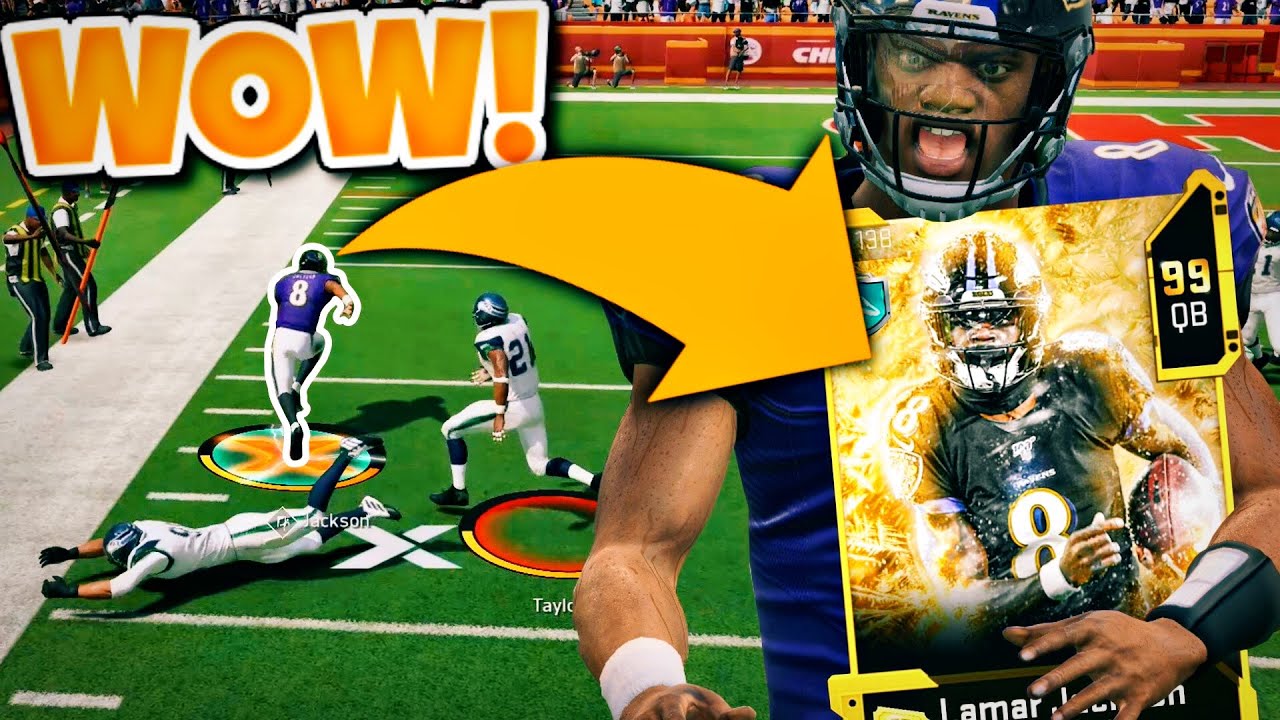I GOT GOLDEN TICKET LAMAR JACKSON AND HE IS UNBELIEVABLE!!