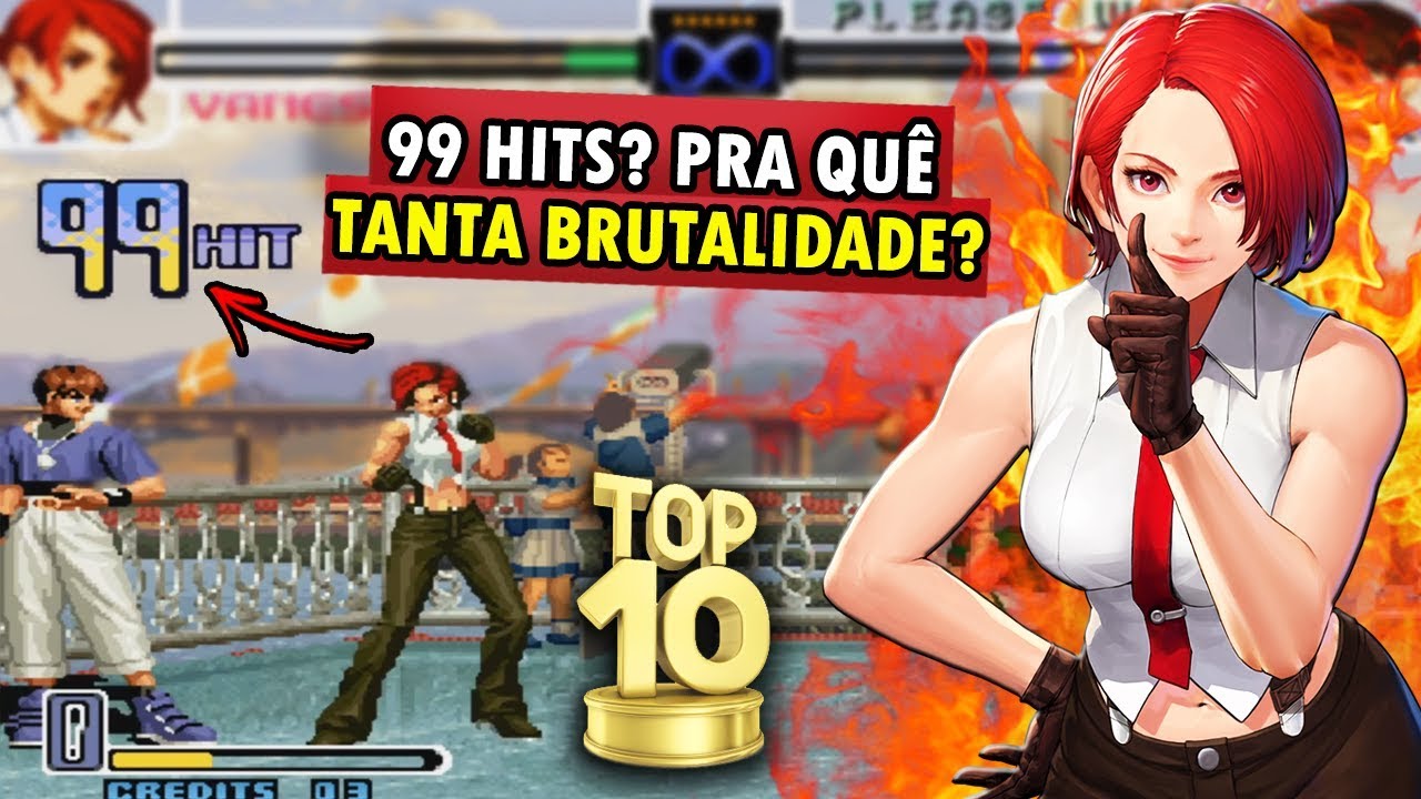 TOP 10 - COMBOS IMPOSSÍVEIS DO KOF 2002 | FEAT. FURIOUSGAMES
