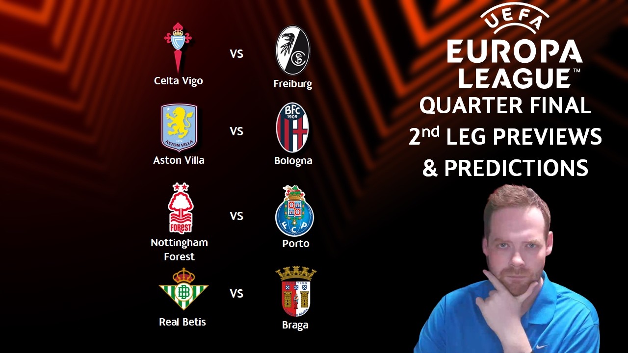 Мои прогнозы и анализ ответных матчей четвертьфинала Лиги Европы! #uel