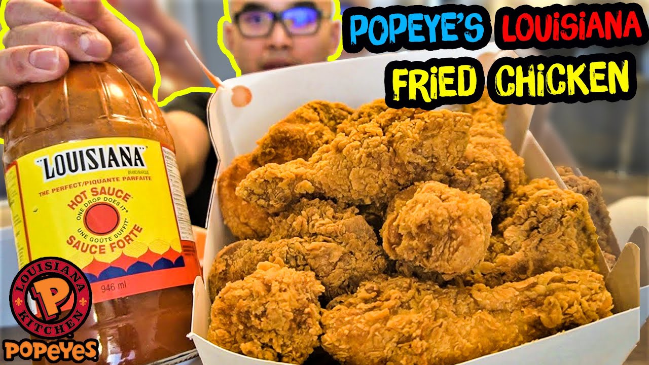 POPEYE'S LOUISIANA FRIED CHICKEN.