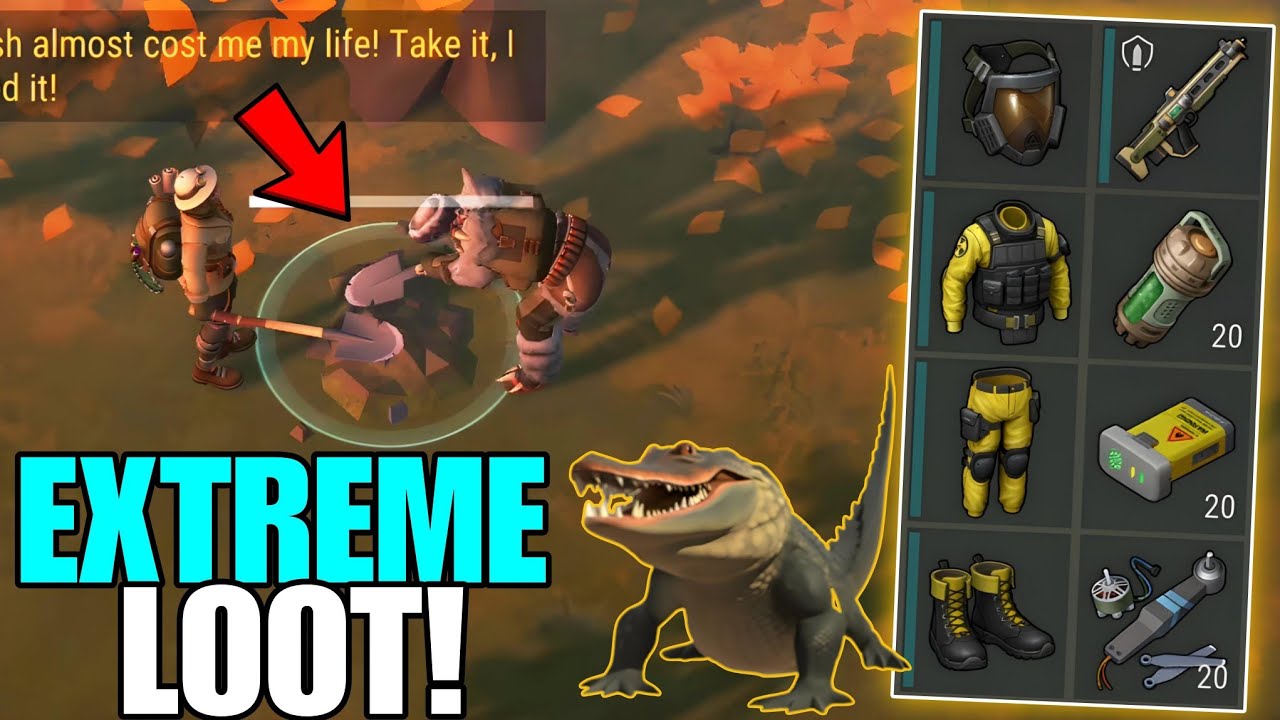 FINAL ALLIGATOR BATTLE WILL GIVE YOU EXTREME LOOT! - HUNTER'S INSTINCT - Last Day on Earth: Survival