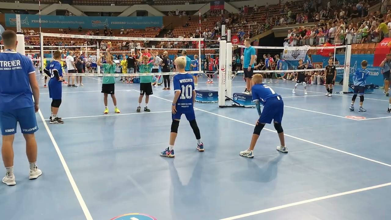 Finał Mistrzostw Polski 2025. UKS KINDER VOLLEYBALL - Mińsk Mazowiecki set 2