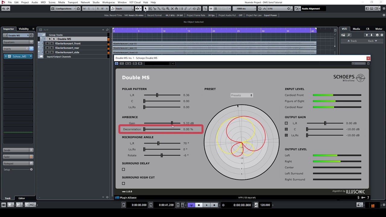 Double MS Plugin Demo