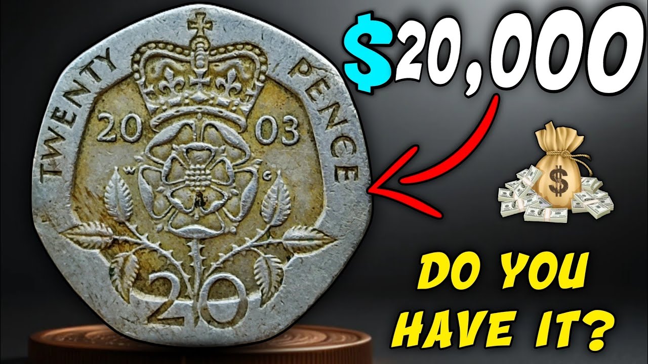 Top 6 Ultra Rare & Valuable UK 20 Pence Could Make You MILLIONAIRE! UK Old Coins To Look For
