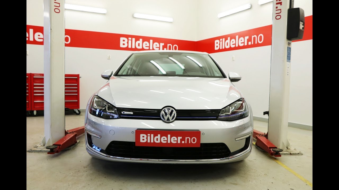 VW e-Golf / Golf VII: Hvordan bytte pollenfilter - 2013 til 2017 mod. (5G)