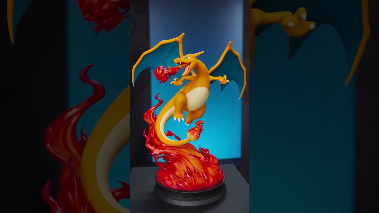 Picachu vs Dracaufeu - (charizard) Live Size Figure #sideshow @CollectSideshow Instagram