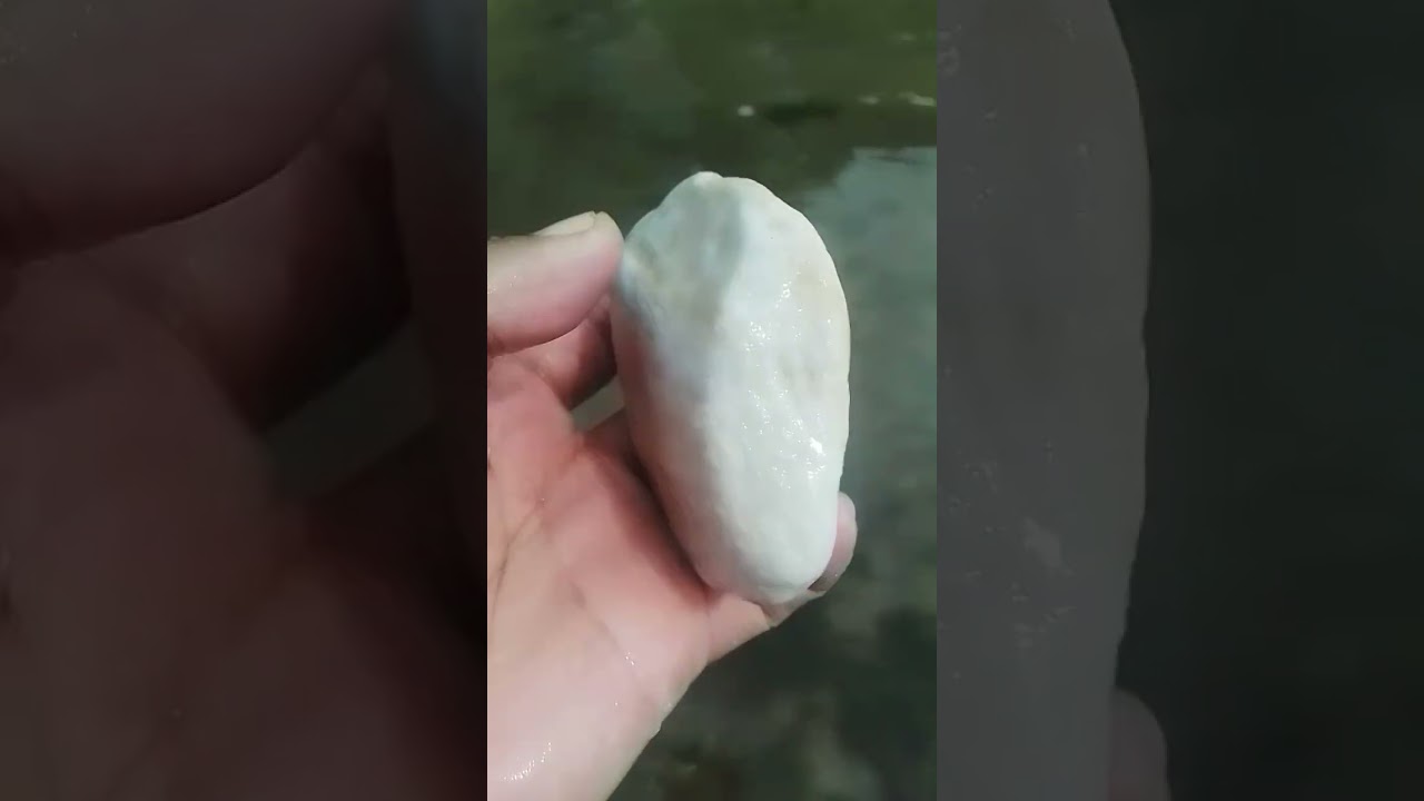 Snow white pebbles/tumbled stone#shorts #shortsviral