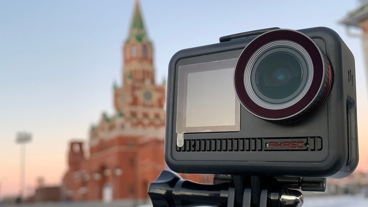 AKASO BRAVE 8 против Osmo Action и iPhone XR