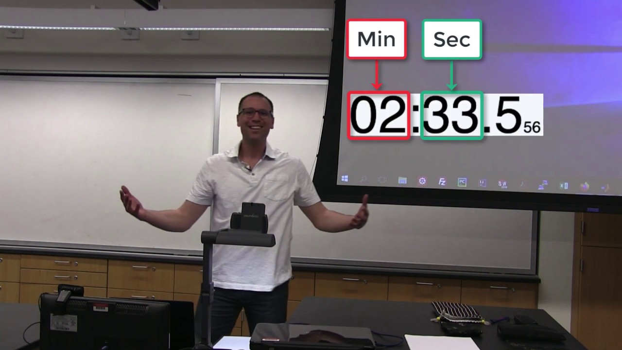 How to Live Stream Lecture: How long is in class set up?