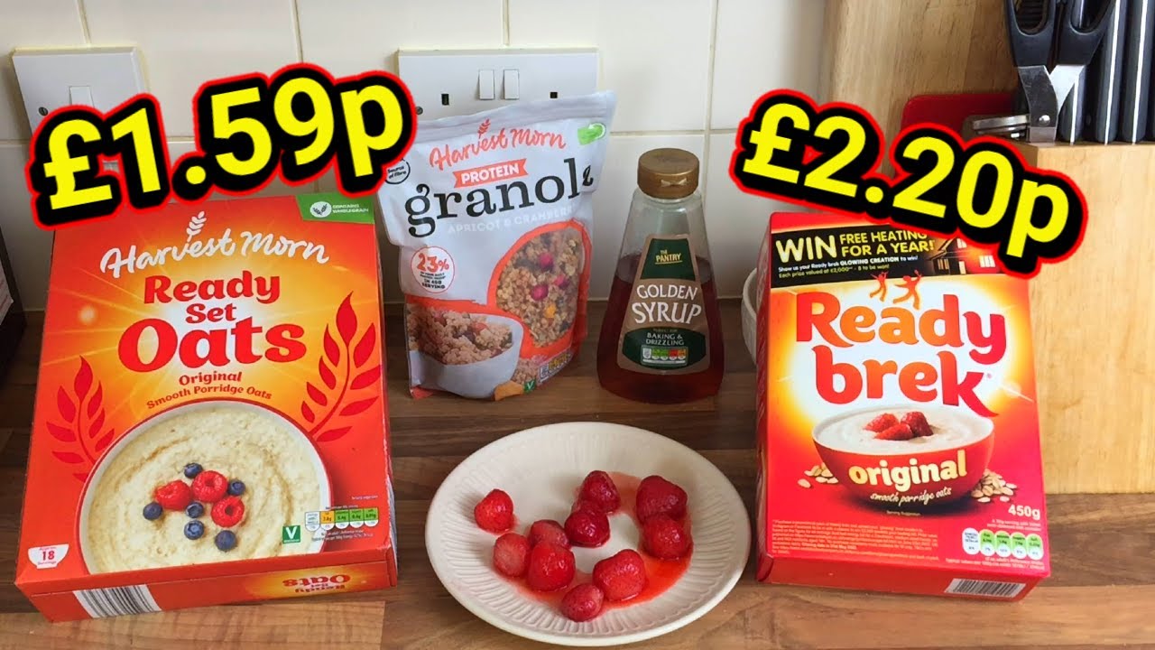 Ready Brek | Aldi £1.59p Vs Original £2.20p