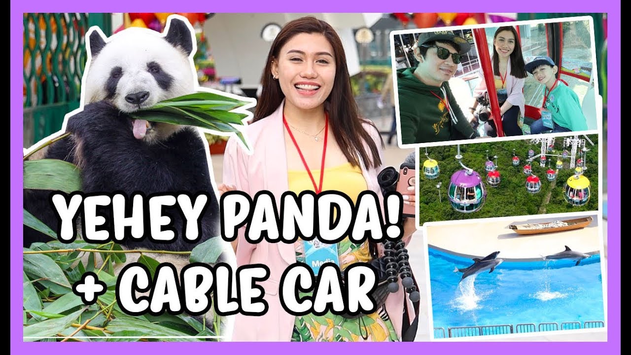 ANG CUTE NA PANDA + NAKAKALULANG CABLE CAR!  💜 Purpleheiress