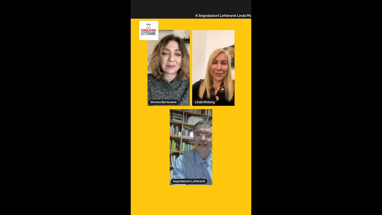 Linda Moberg a Segnalazioni Letterarie (con Simona Berterame) 📱