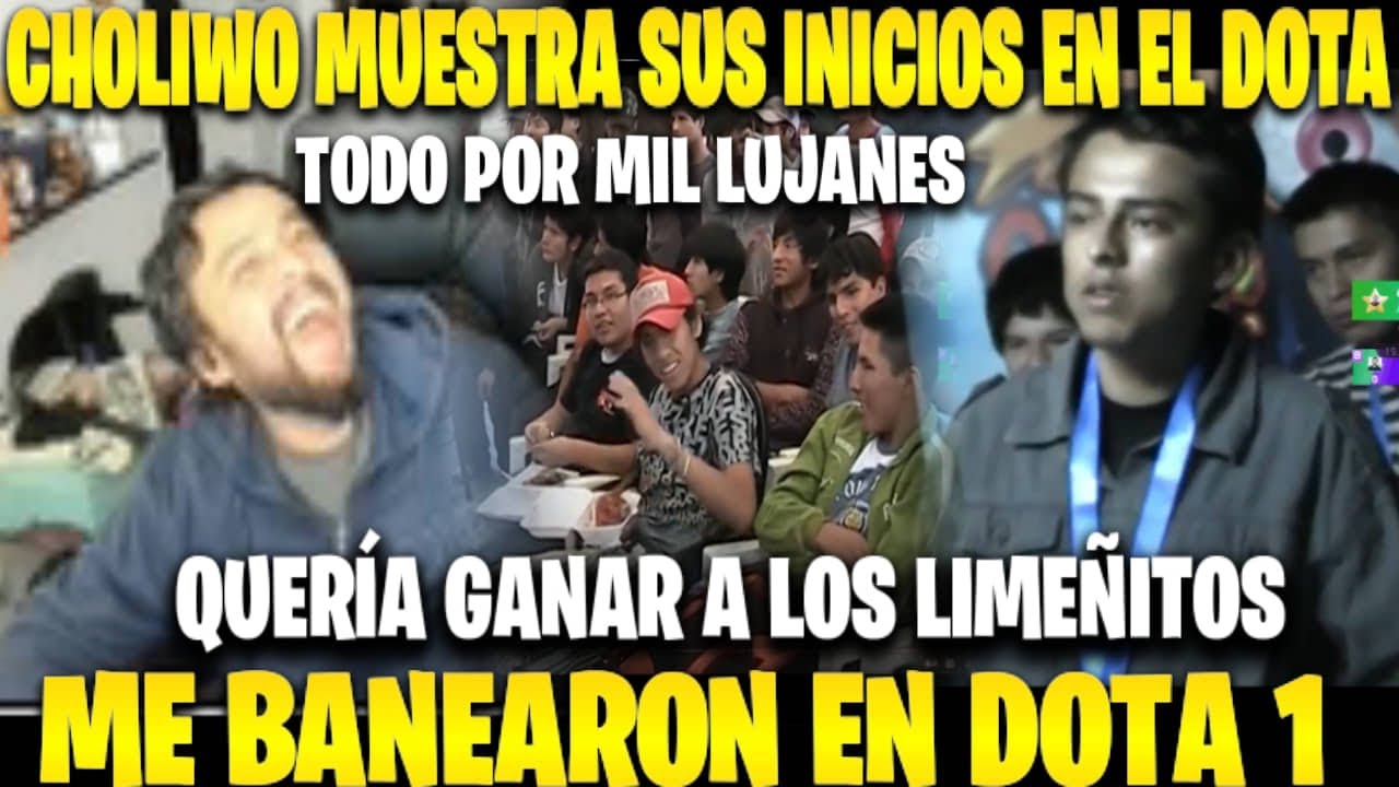 😂CHOLIWO Y SUS INICIOS EN EL DOTA🔥