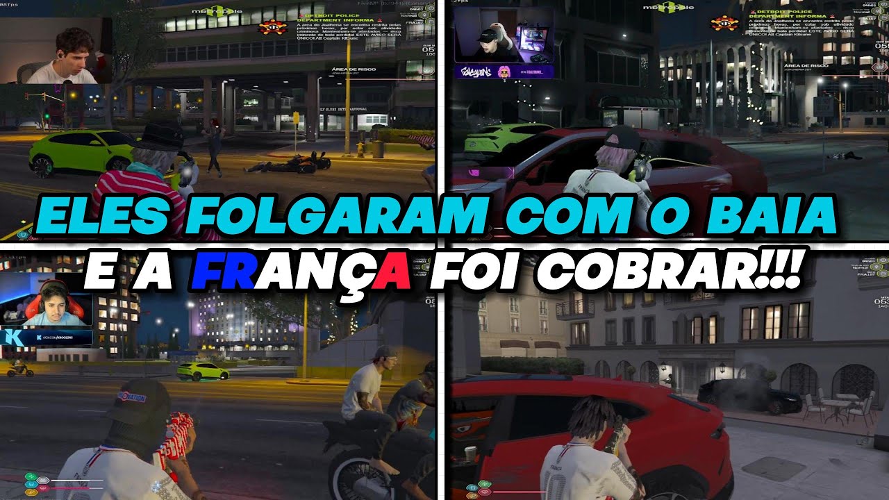 ELES FOLGARAM COM O BAIA E A FRANÇA FOI COBRAR!!!