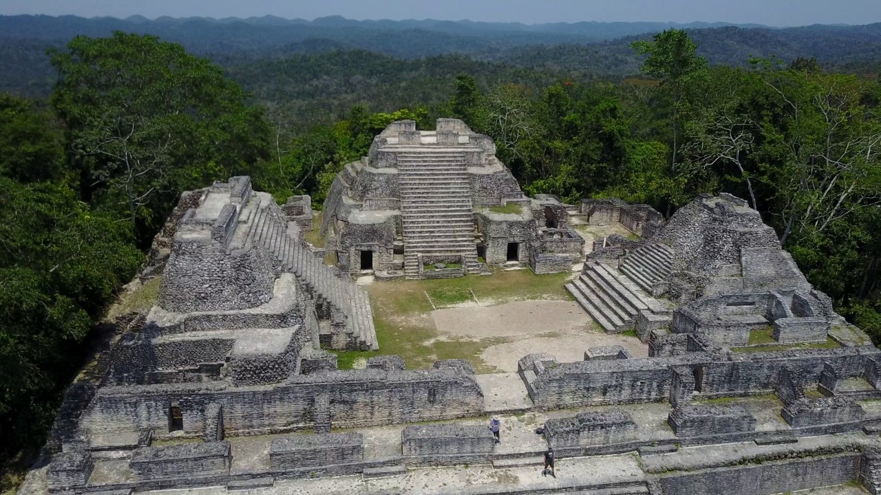 Caracol - epicenter of the ancient Maya world in Belize Jungle