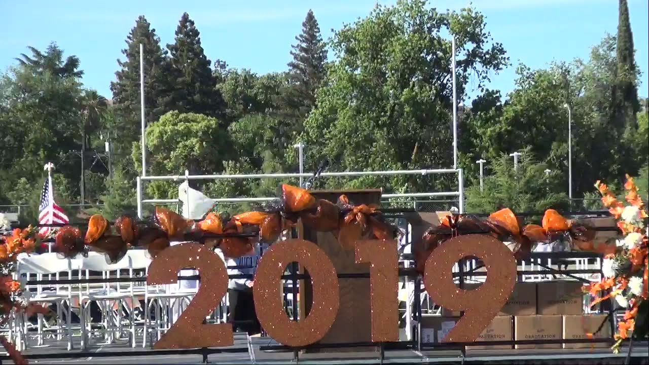 Vacaville High School Graduation 2019.