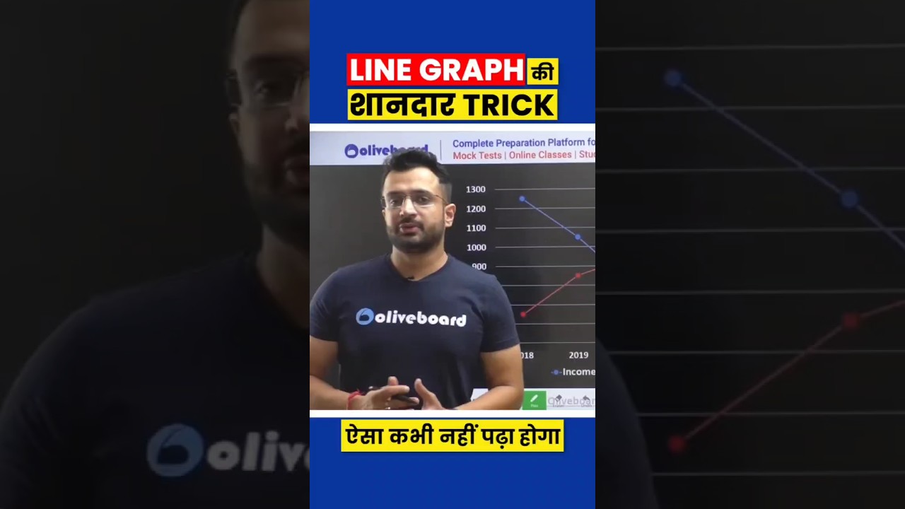 Line Graph DI Tricks & Concepts #linegraph #mathstricks #shorts