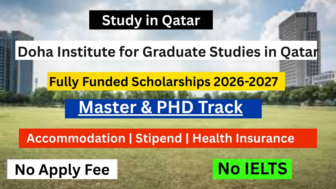 Doha Institute Qatar Fully Funded Scholarship 2026 | No IELTS & Apply Fee | Bachelor & Master