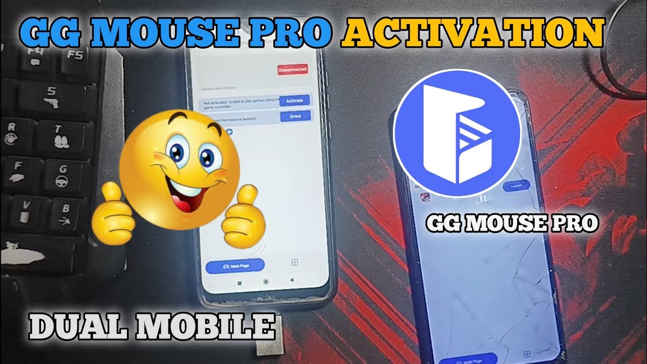 GG MOUSE PRO DUBLE MOBILE ACTIVATION GG MOUSE PRO DUAL MOBILE ACTIVATION