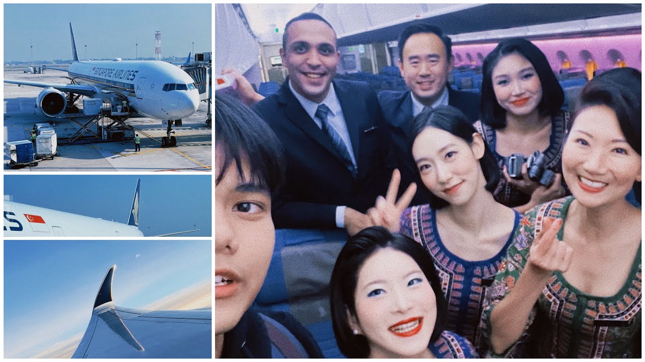 Jakarta to Seoul Incheon 🇮🇩🇰🇷 via Singapore ft. Singapore Airlines (NoBGM/ASMR?) | HDTRIPSHOT