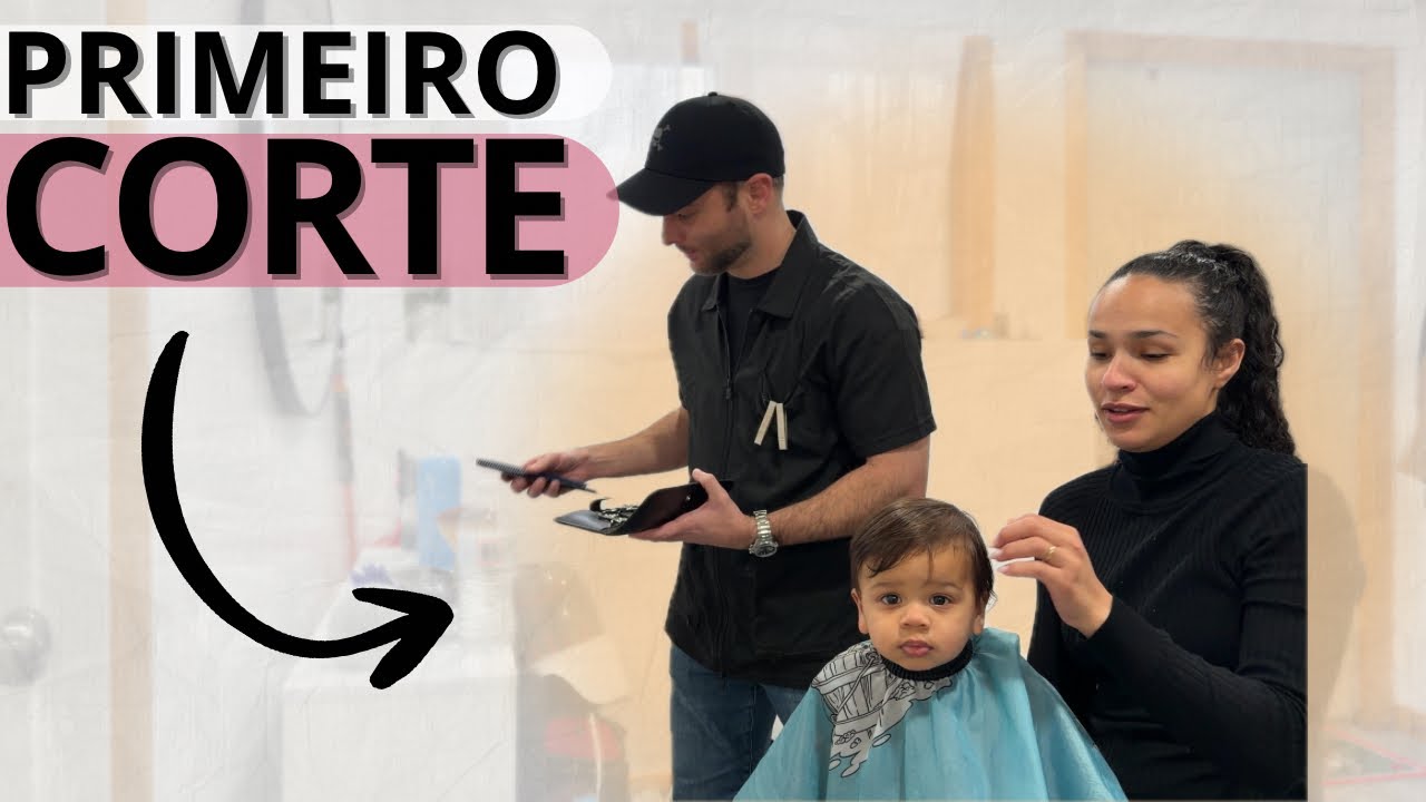O primeiro corte de cabelo do Levi 🥹✂️  - em casa -