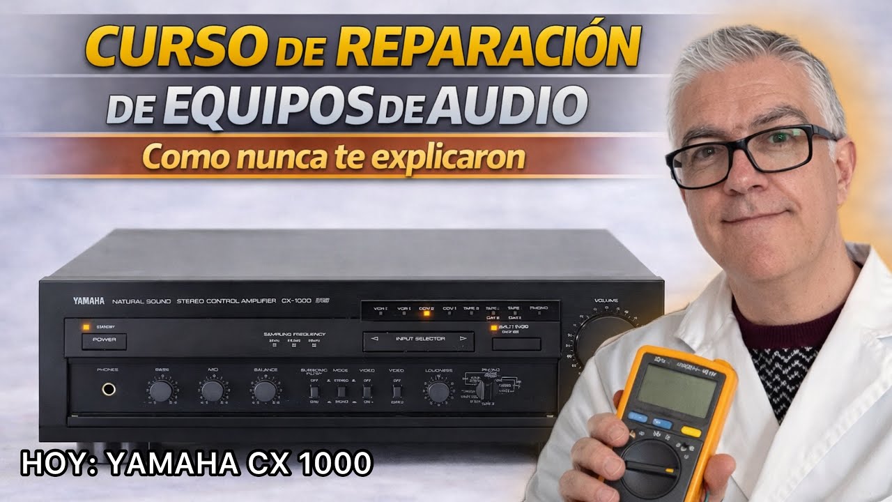 #17- ¡SALTA EL DIFERENCIAL! - Preamplificador HIEND Yamaha CX 1000